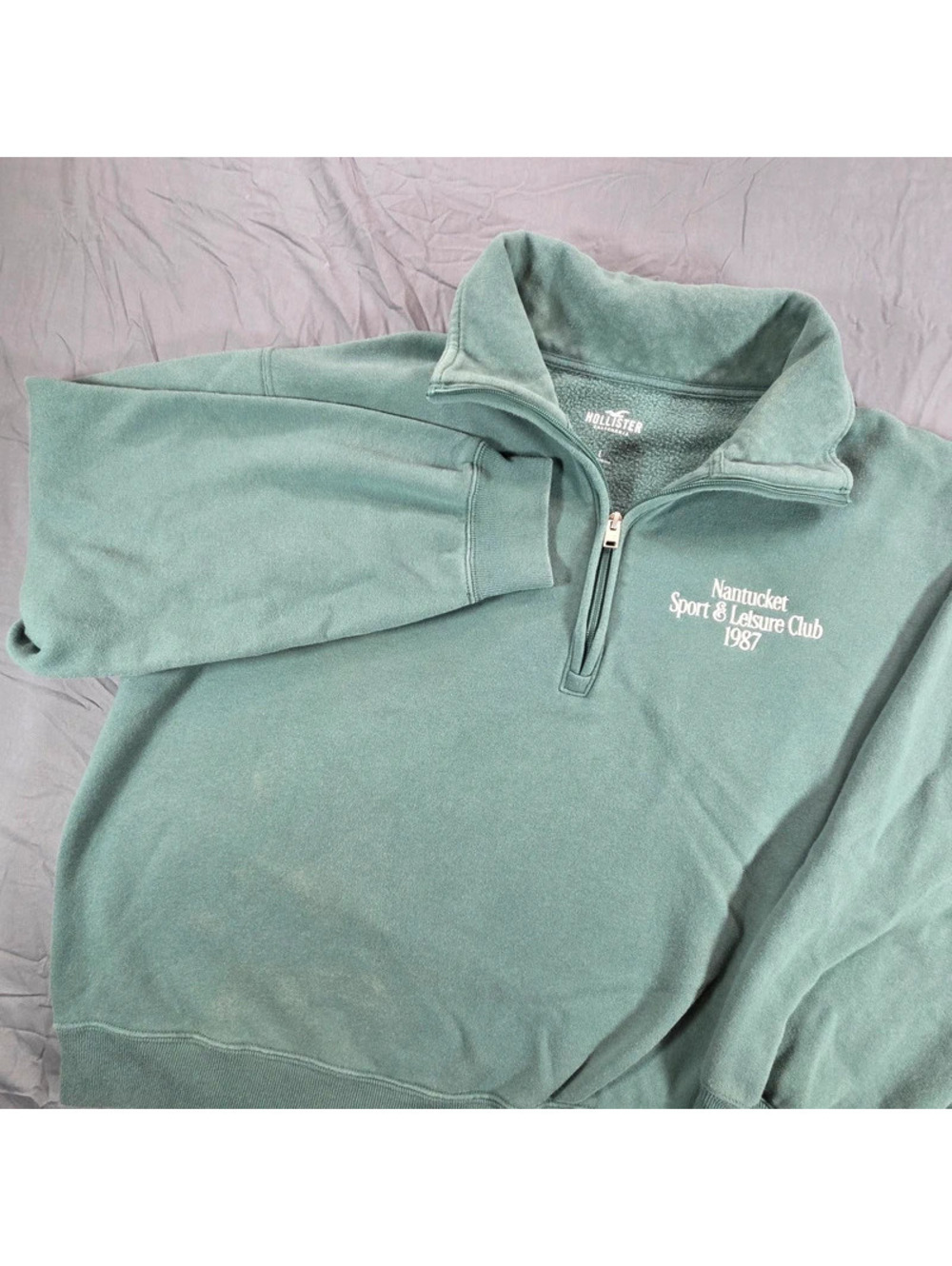 Hollister half-zip sweatshirt
